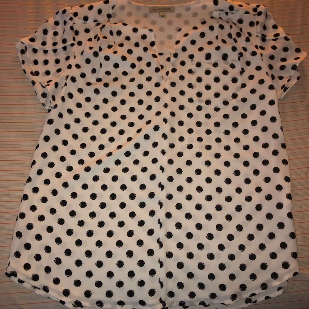 41 Hawthorn Polka-Dot Blouse